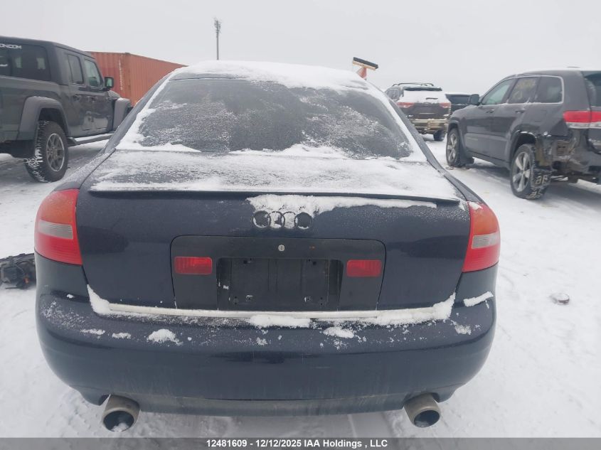 2004 Audi A6 3.0 VIN: WAULT54B64N050436 Lot: 12481609