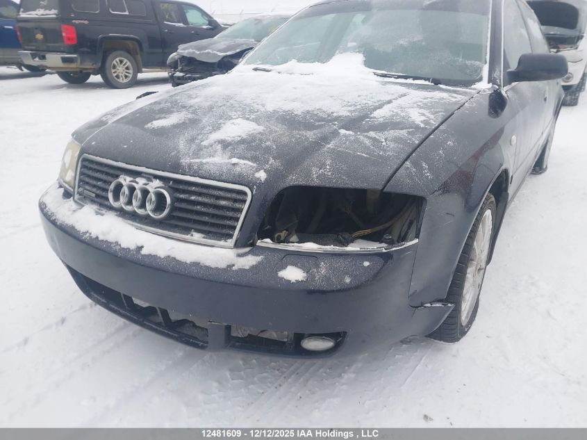 2004 Audi A6 3.0 VIN: WAULT54B64N050436 Lot: 12481609