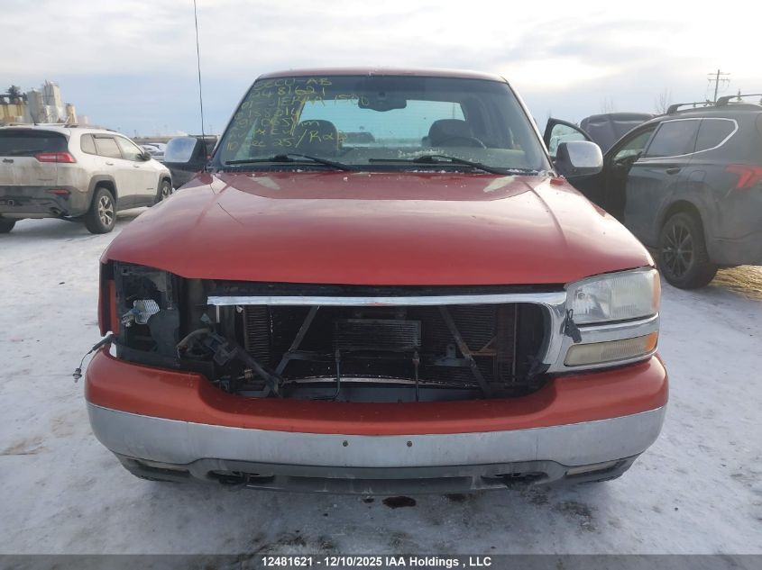 2001 GMC Sierra 1500 Sle/Slt VIN: 1GTGK13U11F188314 Lot: 12481621