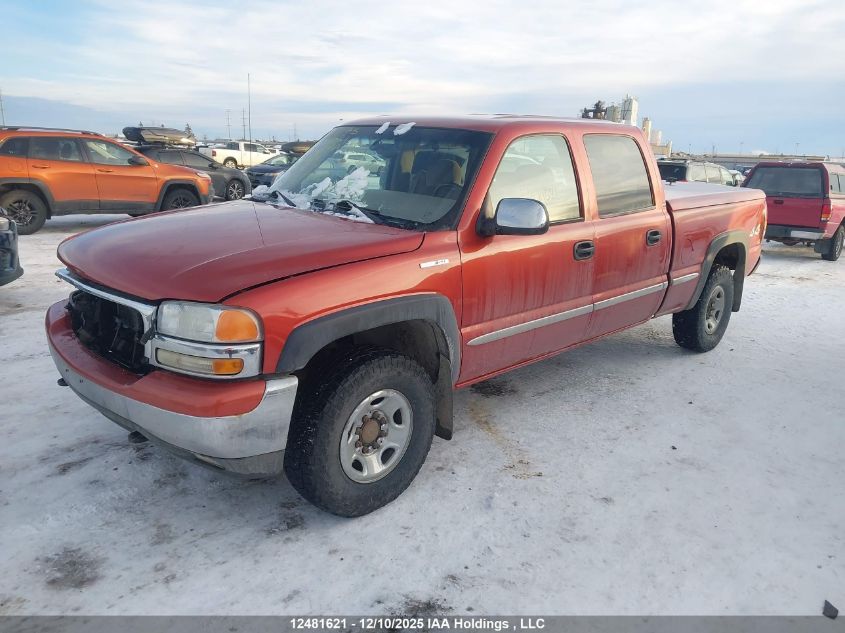 1GTGK13U11F188314 2001 GMC SIERRA photo no. 2