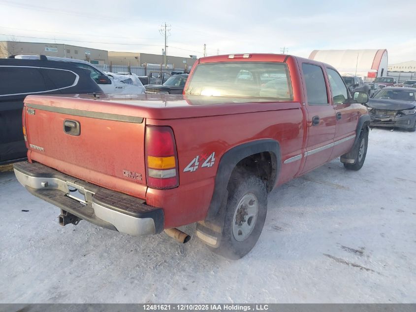 1GTGK13U11F188314 2001 GMC SIERRA photo no. 4