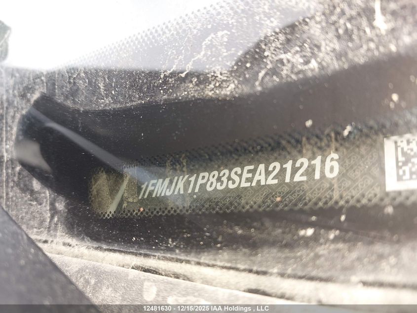 2025 Ford Expedition Max King Ranch VIN: 1FMJK1P83SEA21216 Lot: 12481630