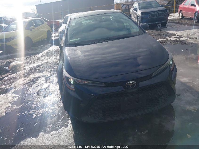 2022 Toyota Corolla Le VIN: 5YFBPMBE6NP318531 Lot: 12481636