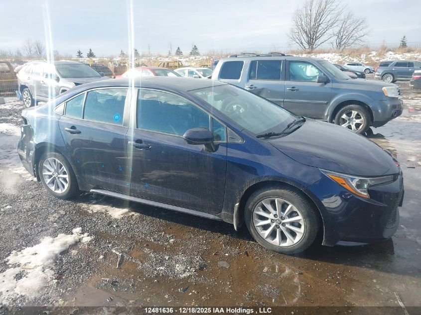 2022 Toyota Corolla Le VIN: 5YFBPMBE6NP318531 Lot: 12481636