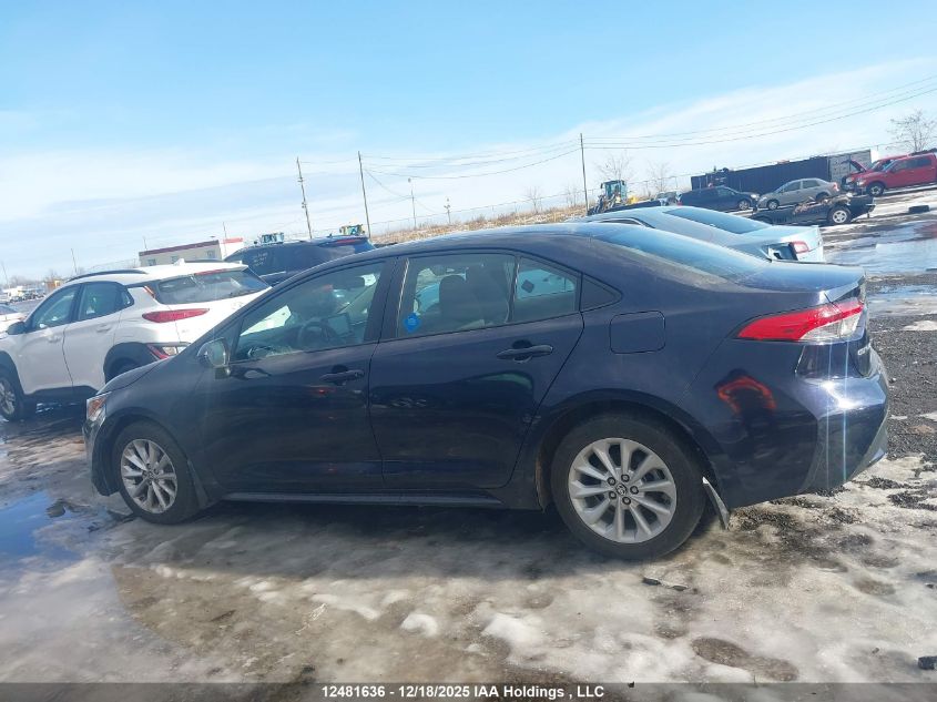 2022 Toyota Corolla Le VIN: 5YFBPMBE6NP318531 Lot: 12481636