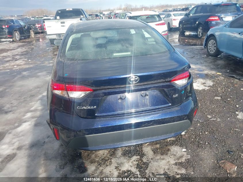 2022 Toyota Corolla Le VIN: 5YFBPMBE6NP318531 Lot: 12481636