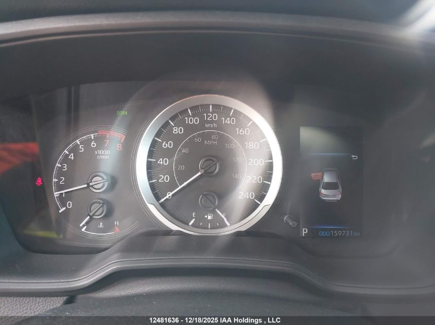 2022 Toyota Corolla Le VIN: 5YFBPMBE6NP318531 Lot: 12481636