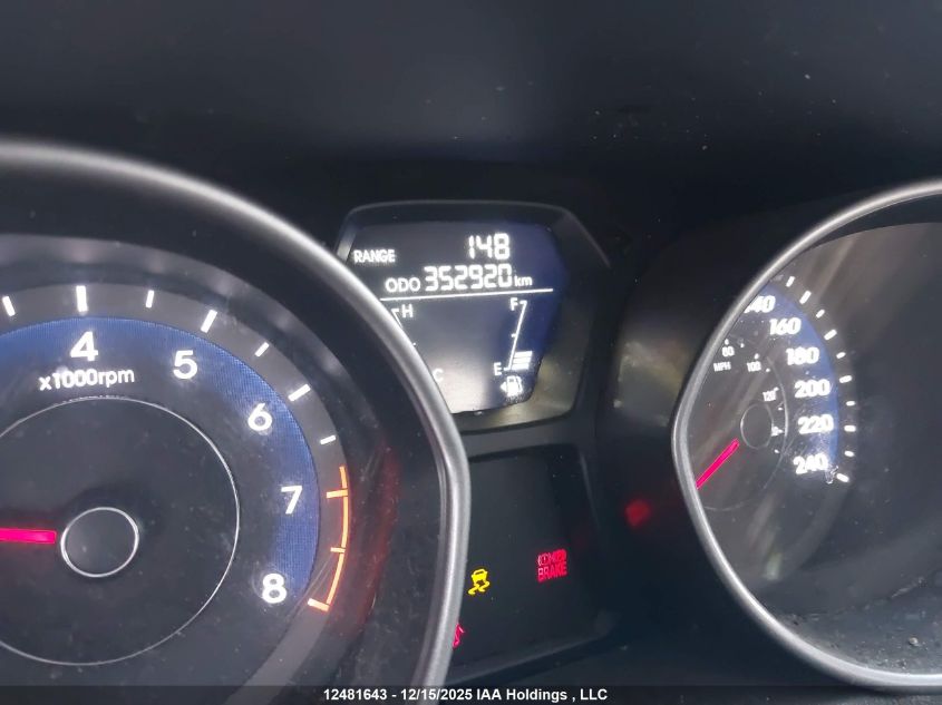 2013 Hyundai Elantra Gl VIN: 5NPDH4AEXDH157314 Lot: 12481643