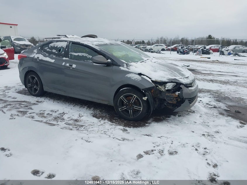 5NPDH4AEXDH157314 2013 Hyundai Elantra Gl auction photo 1