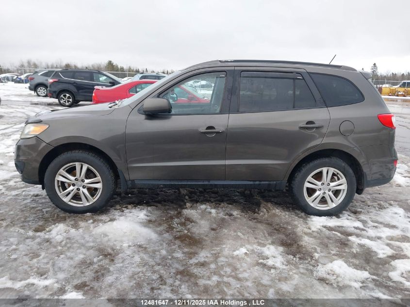 2012 Hyundai Santa Fe Gl 3.5 Sport VIN: 5XYZGDAG8CG127356 Lot: 12481647