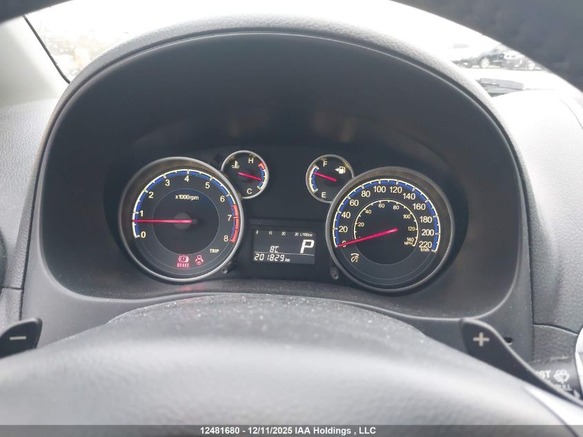 2010 Suzuki Sx4 Touring VIN: JS2YB5A77A6300502 Lot: 12481680