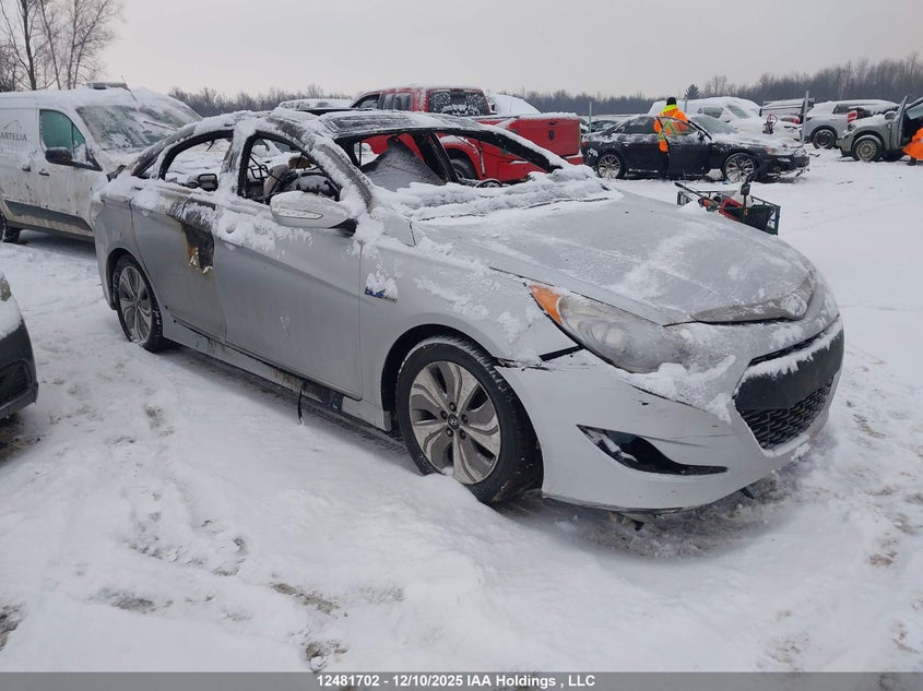 KMHEC4A44EA107426 2014 Hyundai Sonata Hybrid Hybrid auction photo 1
