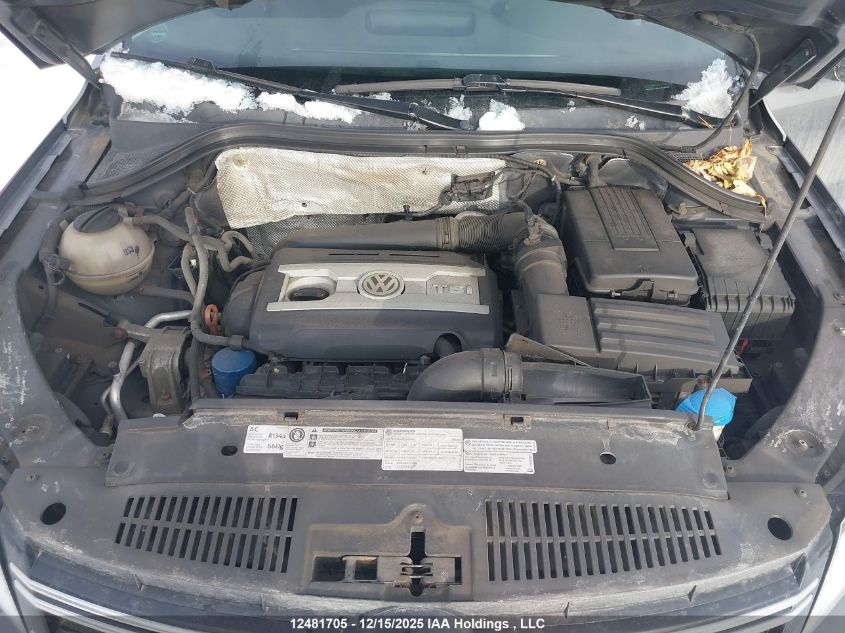 2012 Volkswagen Tiguan VIN: WVGBV7AXXCW006173 Lot: 12481705