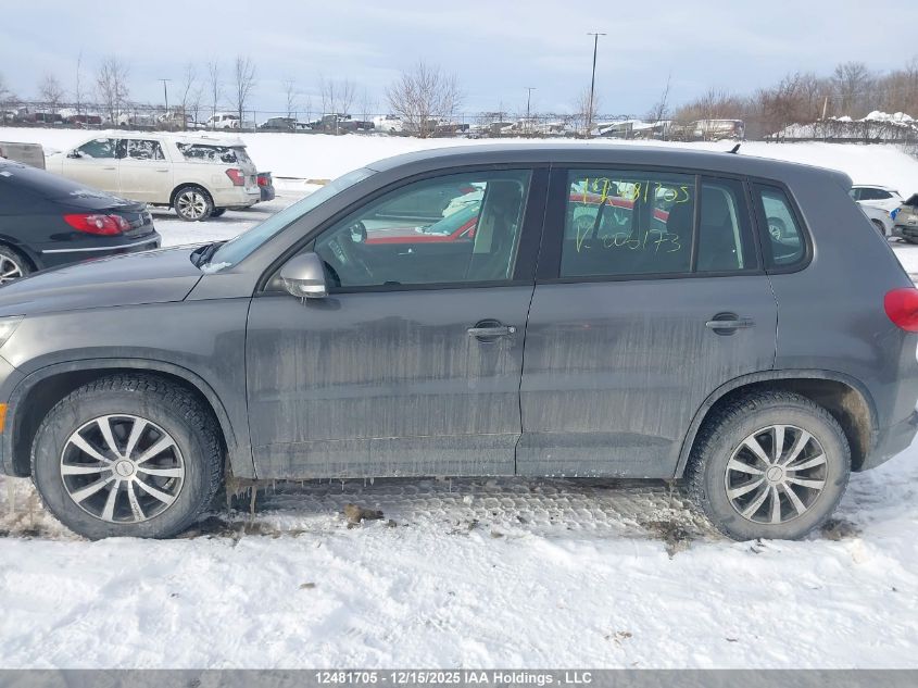 2012 Volkswagen Tiguan VIN: WVGBV7AXXCW006173 Lot: 12481705