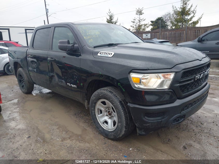 1C6RRFGG3NN297835 2022 Ram 1500 Tradesman auction photo 1