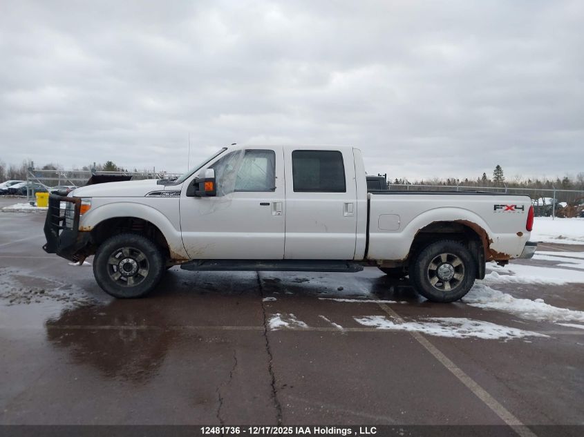 2011 Ford F-350 Lariat VIN: 1FT8W3BTXBEB50942 Lot: 12481736
