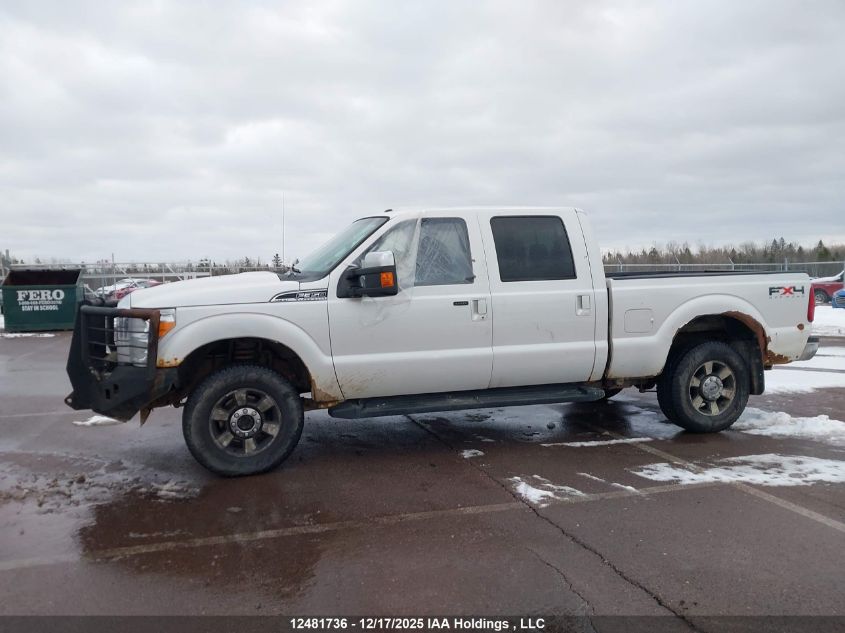 2011 Ford F-350 Lariat VIN: 1FT8W3BTXBEB50942 Lot: 12481736