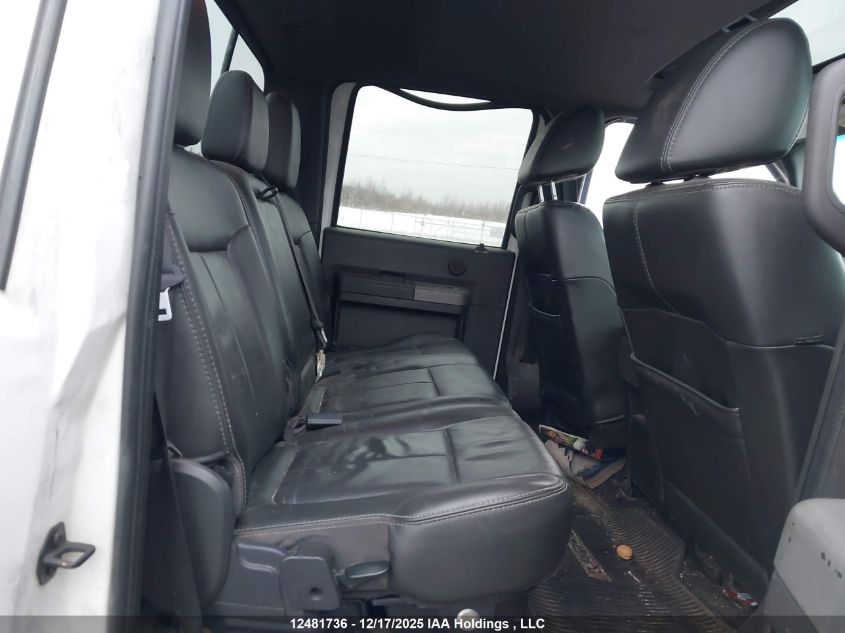 2011 Ford F-350 Lariat VIN: 1FT8W3BTXBEB50942 Lot: 12481736