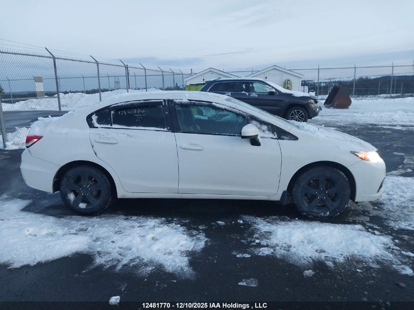 2014 Honda Civic Lx VIN: 2HGFB2F45EH045515 Lot: 12481770