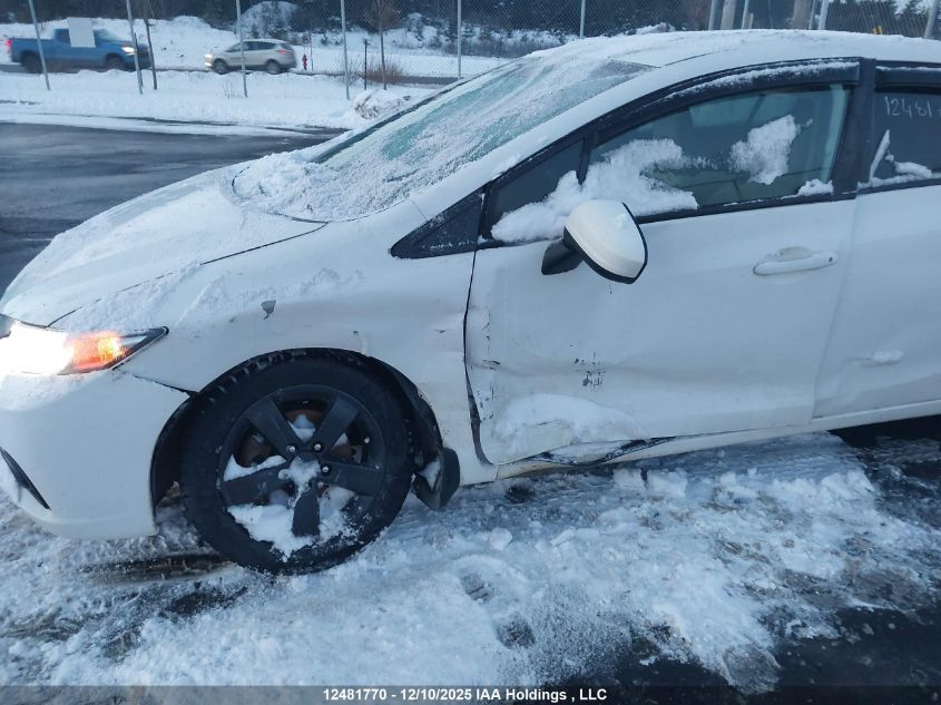 2014 Honda Civic Lx VIN: 2HGFB2F45EH045515 Lot: 12481770