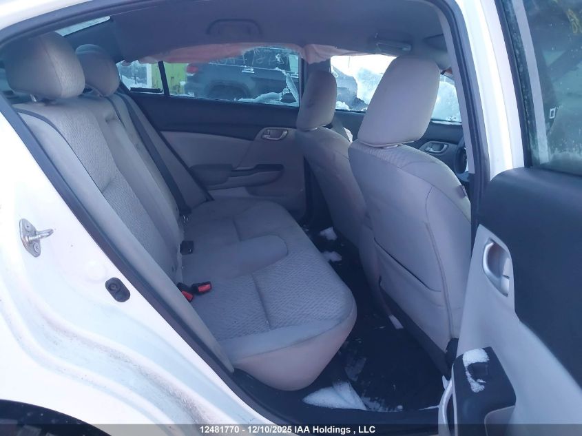 2014 Honda Civic Lx VIN: 2HGFB2F45EH045515 Lot: 12481770