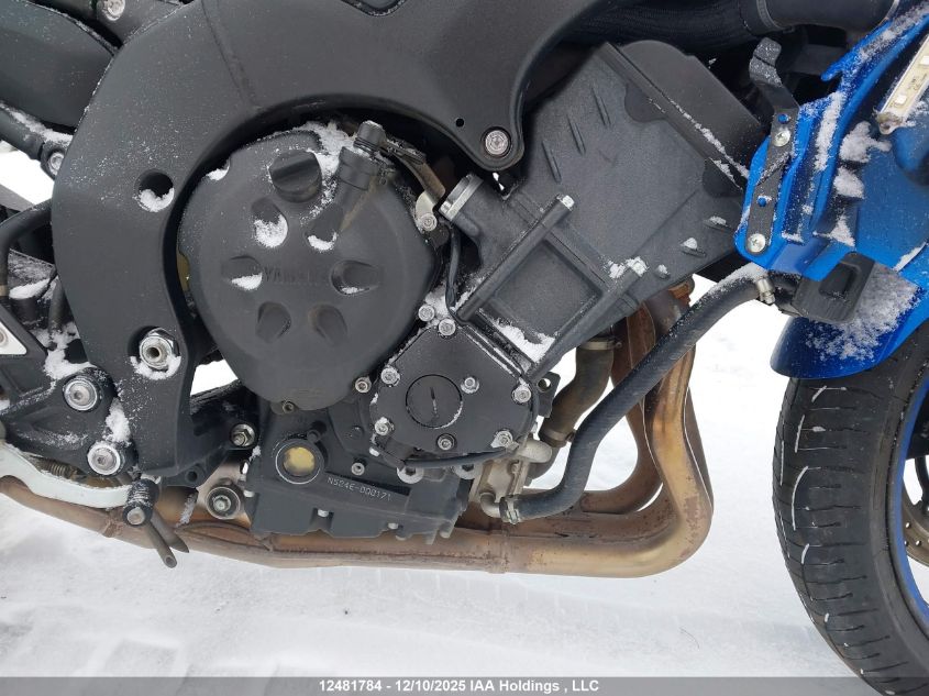 2011 Yamaha Fz8 S VIN: JYARN28N3BA000135 Lot: 12481784