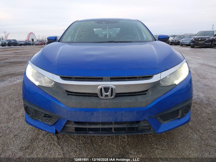 2017 Honda Civic Ex VIN: 2HGFC2F8XHH028150 Lot: 12481801