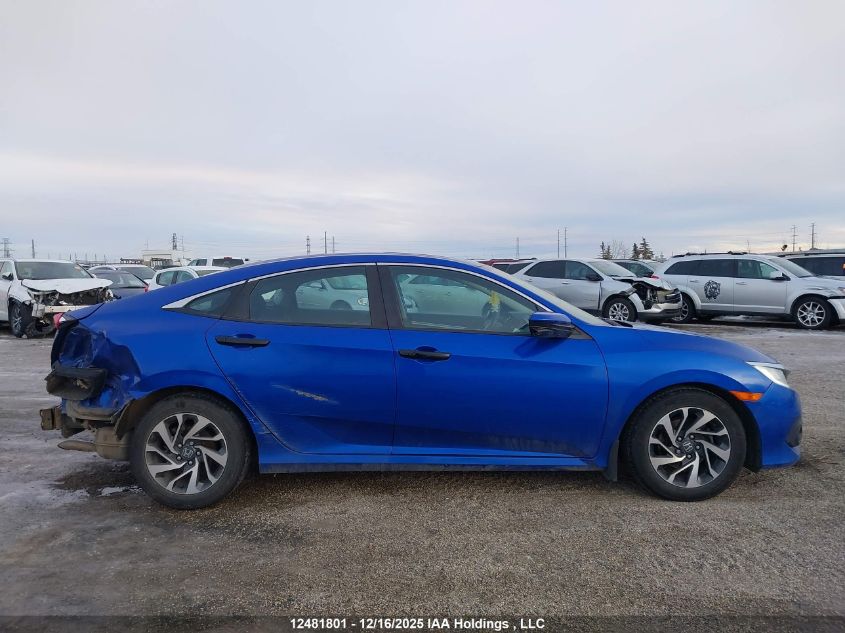 2017 Honda Civic Ex VIN: 2HGFC2F8XHH028150 Lot: 12481801