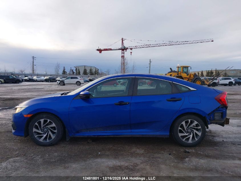 2017 Honda Civic Ex VIN: 2HGFC2F8XHH028150 Lot: 12481801