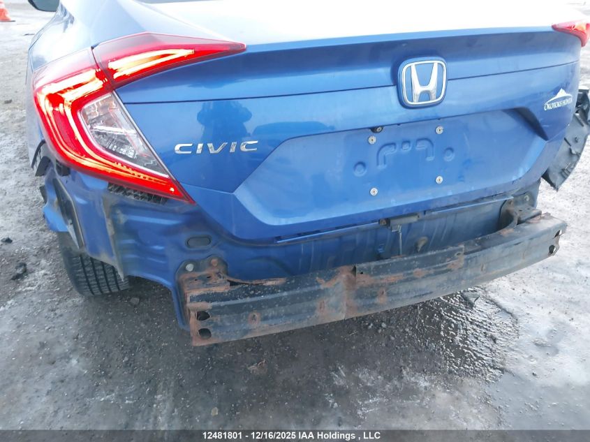 2017 Honda Civic Ex VIN: 2HGFC2F8XHH028150 Lot: 12481801