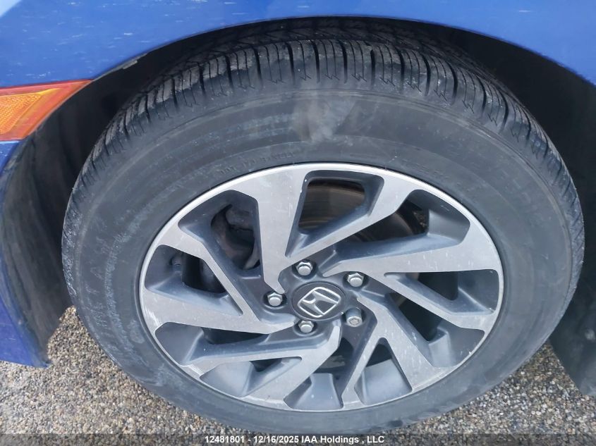 2017 Honda Civic Ex VIN: 2HGFC2F8XHH028150 Lot: 12481801