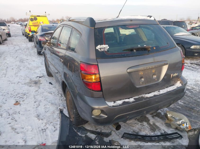2005 Pontiac Vibe VIN: 5Y2SL63855Z415287 Lot: 12481819