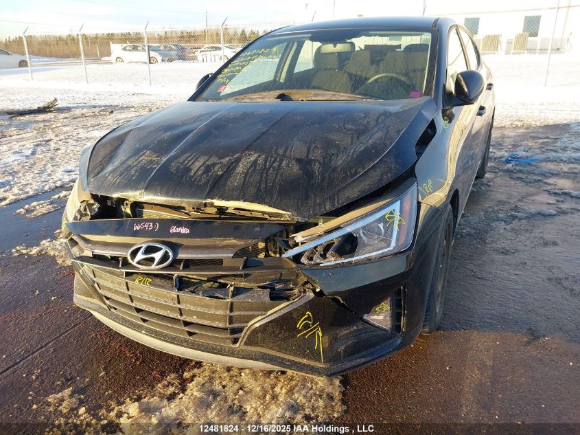 2019 Hyundai Elantra Essential VIN: KMHD74LF8KU737913 Lot: 12481824