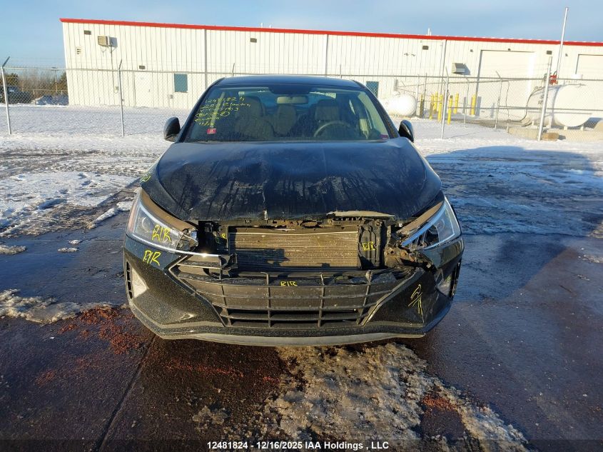 2019 Hyundai Elantra Essential VIN: KMHD74LF8KU737913 Lot: 12481824