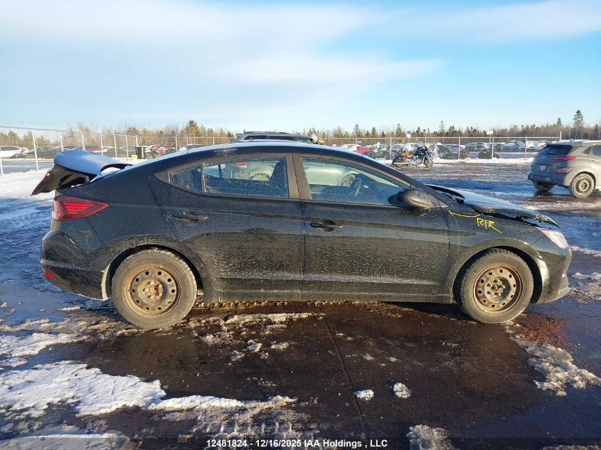 2019 Hyundai Elantra Essential VIN: KMHD74LF8KU737913 Lot: 12481824