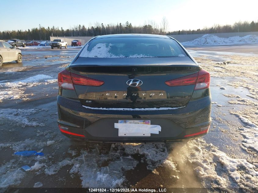 2019 Hyundai Elantra Essential VIN: KMHD74LF8KU737913 Lot: 12481824