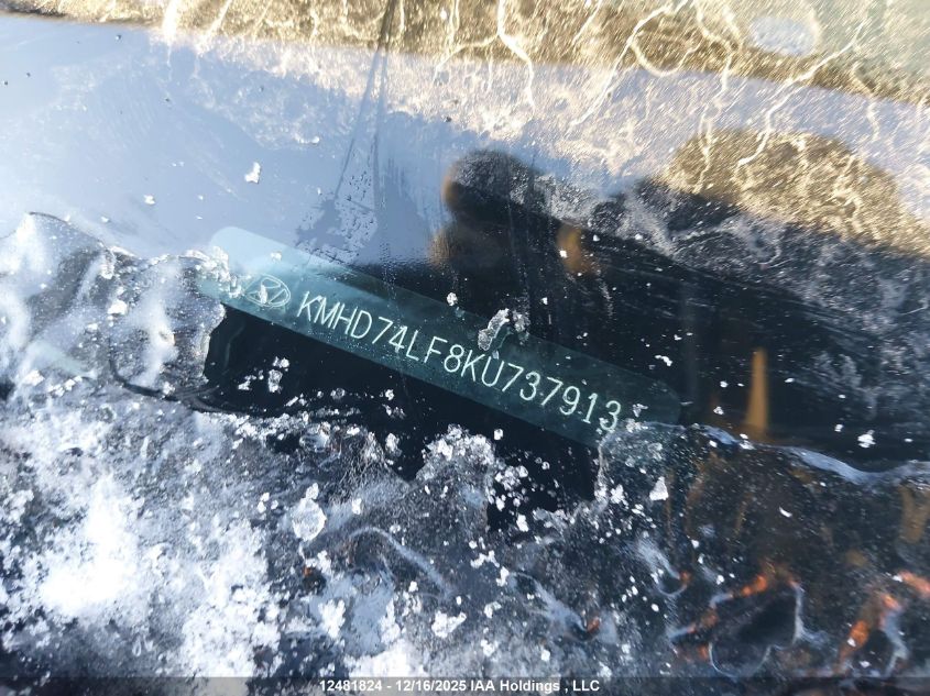 2019 Hyundai Elantra Essential VIN: KMHD74LF8KU737913 Lot: 12481824