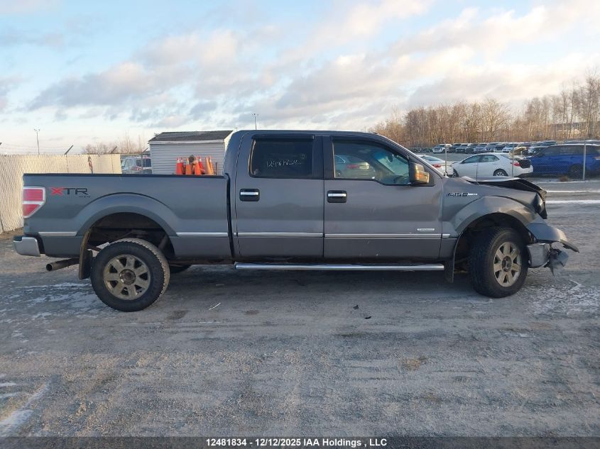 2012 Ford F150 Supercrew VIN: 1FTFW1ET2CFB98261 Lot: 12481834