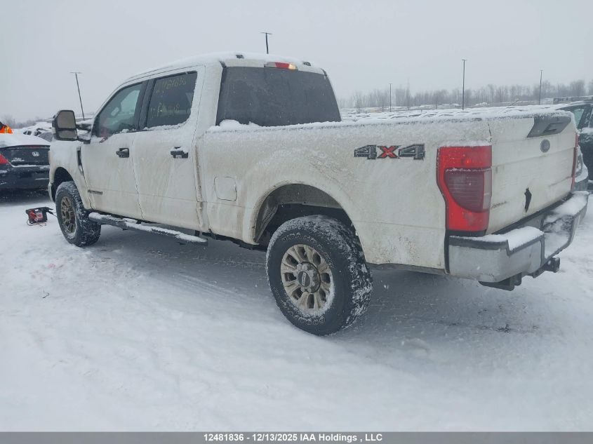 2022 Ford F250 Super Duty VIN: 1FT7W2BT0NEE46448 Lot: 12481836
