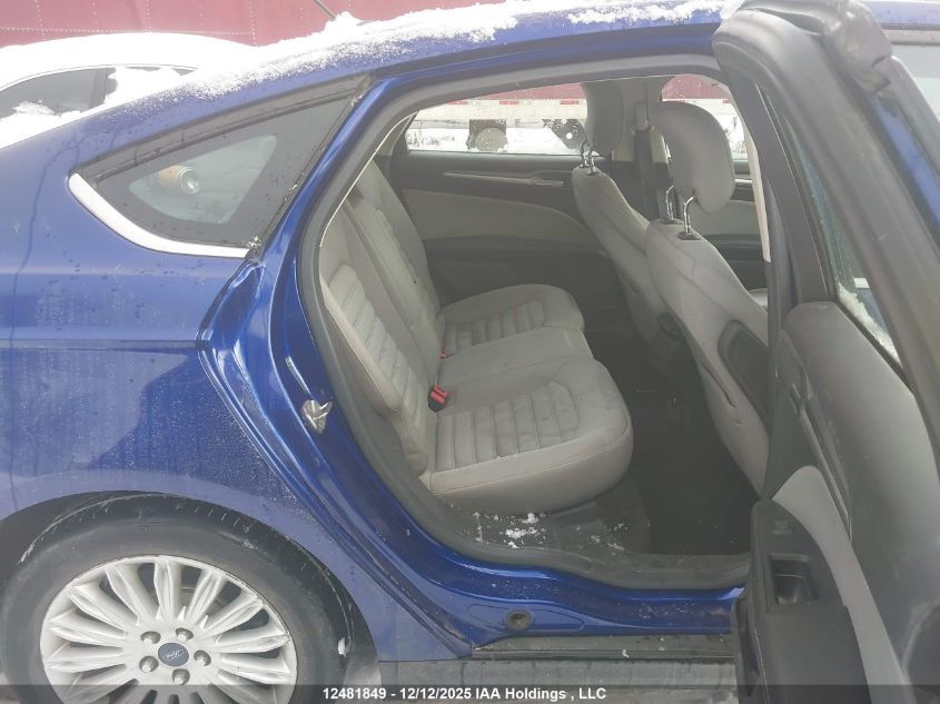 2014 Ford Fusion S Hybrid VIN: 3FA6P0UU3ER287320 Lot: 12481849