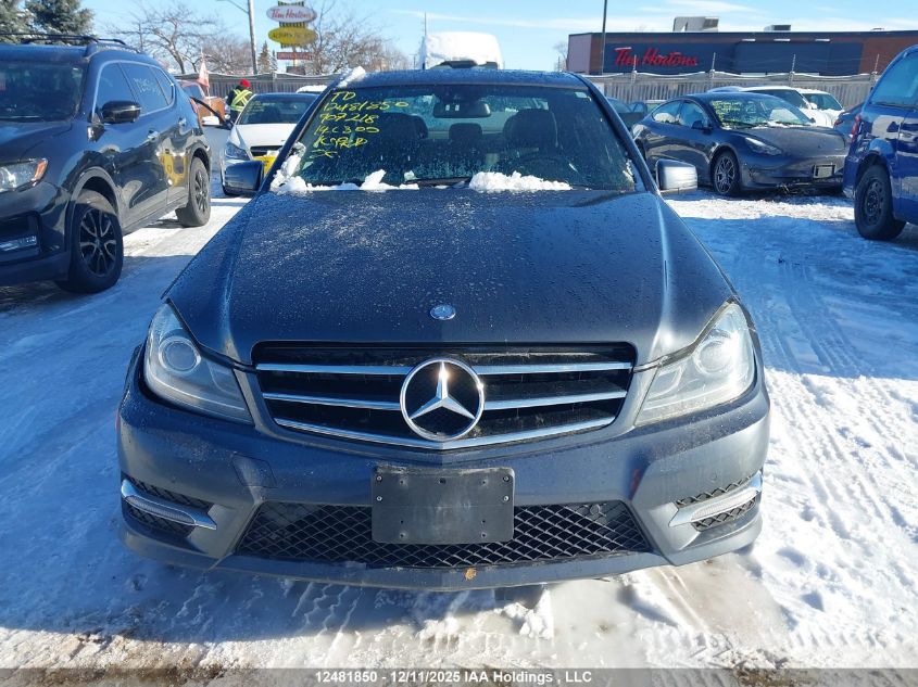 2014 Mercedes-Benz C 300 4Matic VIN: WDDGF8AB9EA907218 Lot: 12481850