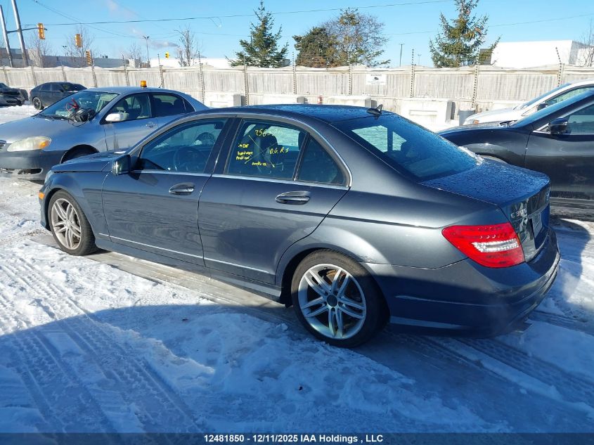 2014 Mercedes-Benz C 300 4Matic VIN: WDDGF8AB9EA907218 Lot: 12481850