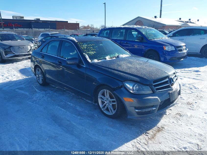 2014 Mercedes-Benz C 300 4Matic VIN: WDDGF8AB9EA907218 Lot: 12481850