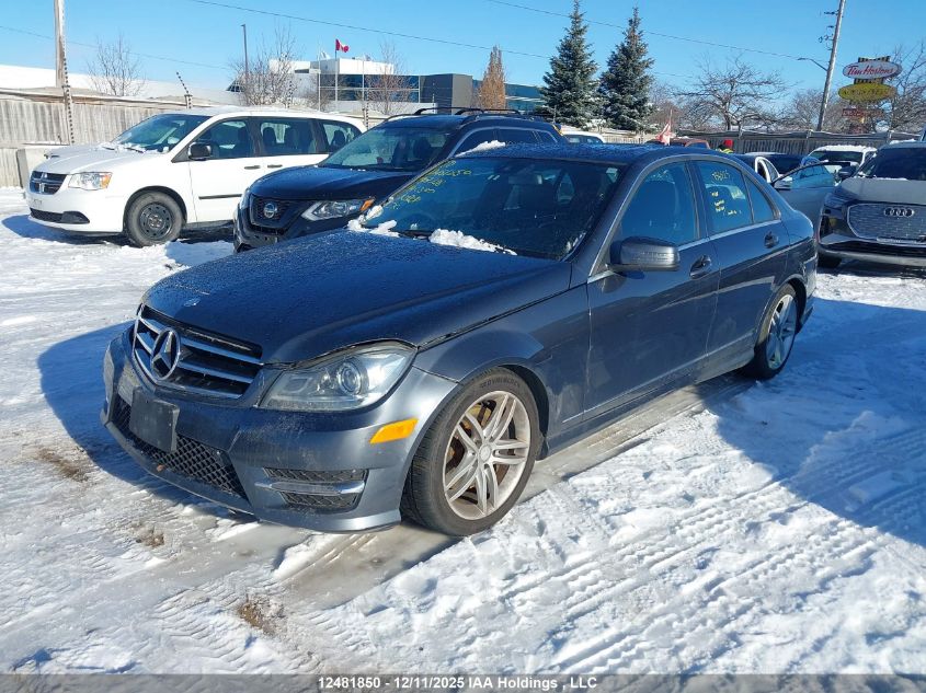 2014 Mercedes-Benz C 300 4Matic VIN: WDDGF8AB9EA907218 Lot: 12481850