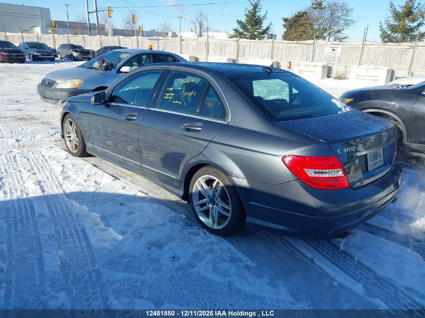 2014 Mercedes-Benz C 300 4Matic VIN: WDDGF8AB9EA907218 Lot: 12481850