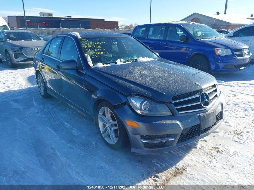 2014 Mercedes-Benz C 300 4Matic VIN: WDDGF8AB9EA907218 Lot: 12481850