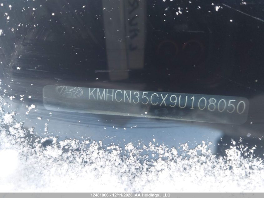 2009 Hyundai Accent Se VIN: KMHCN35CX9U108050 Lot: 12481866