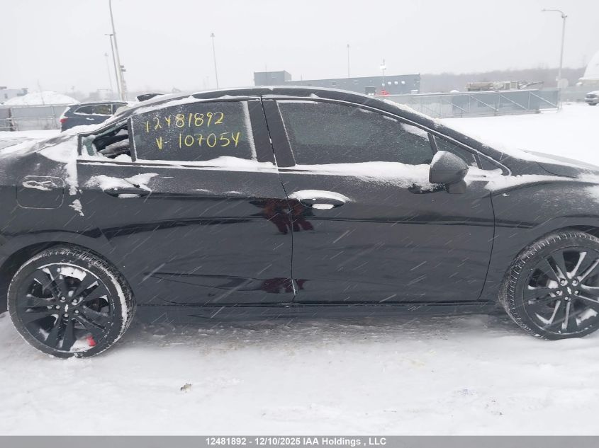 2018 Chevrolet Cruze Lt Auto VIN: 1G1BE5SM7J7107054 Lot: 12481892