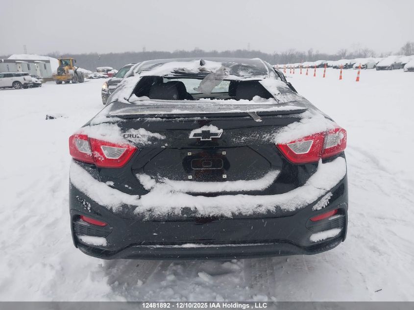 2018 Chevrolet Cruze Lt Auto VIN: 1G1BE5SM7J7107054 Lot: 12481892