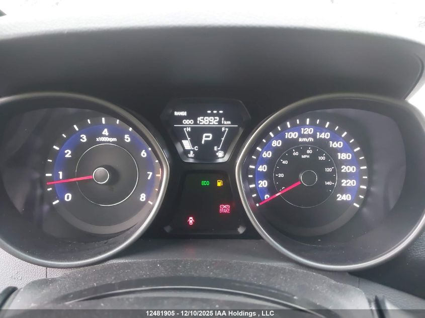 2013 Hyundai Elantra Gls/Limited VIN: 5NPDH4AE6DH214026 Lot: 12481905